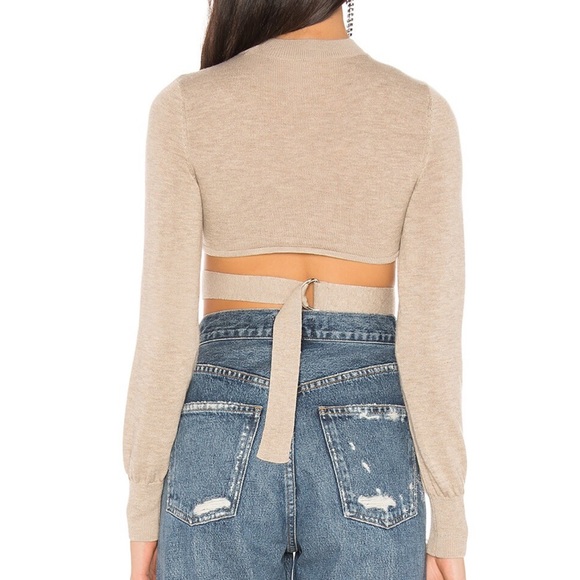 Lovers + Friends Cropped Sweater. Size Small. Worn once. Great condition. - Picture 2 of 3